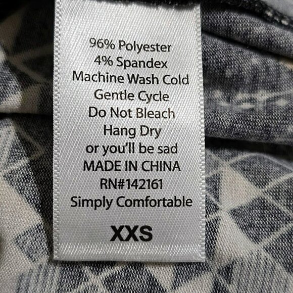 Nwt LuLaRoe Julia Dress XXS Womens Cybercore Techie Digital Futuristic Print - Picture 10 of 10